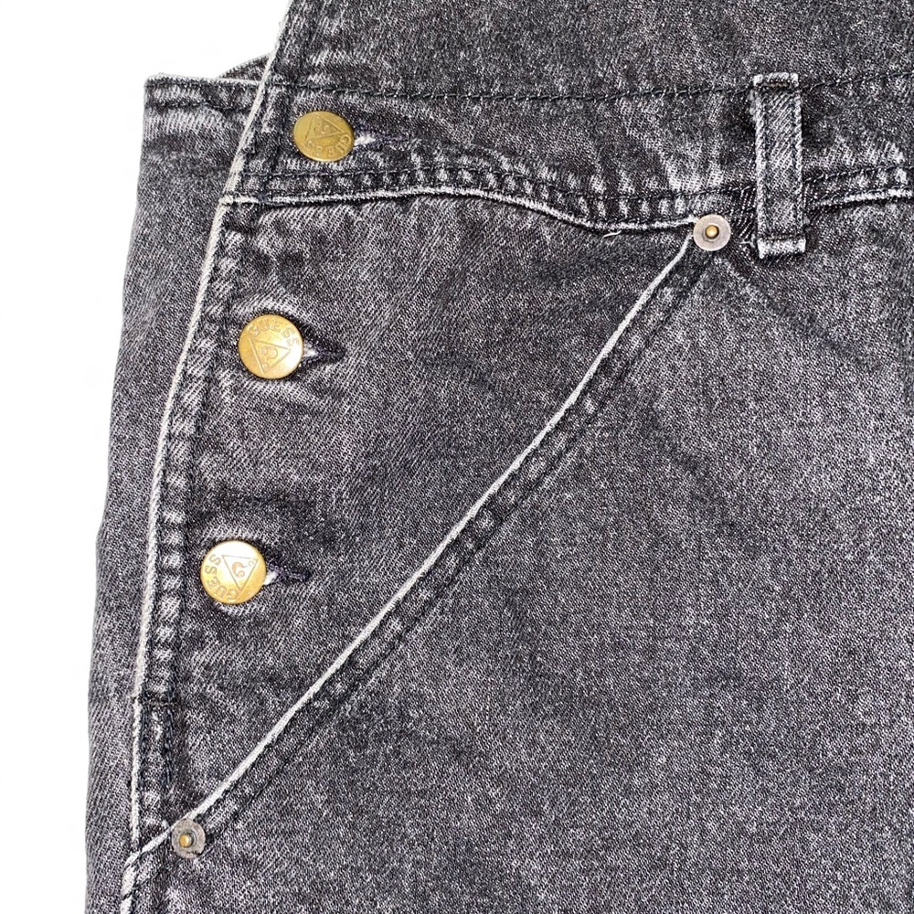 Vintage Guess Jean Overalls - Picture 4 of 5